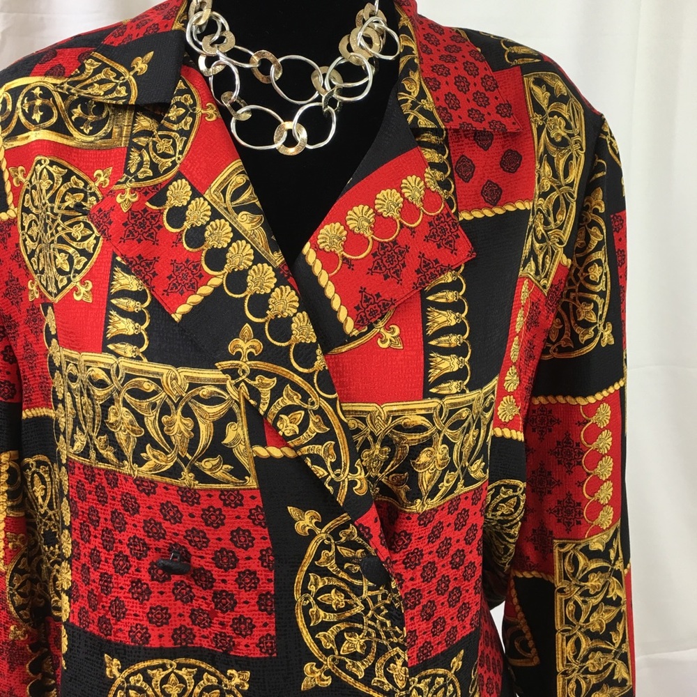 Talbots Woman 100% Silk Blouse Size 10.